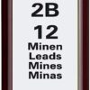 Rotring tikky 2b leads, 12 leads - 0.5 mm