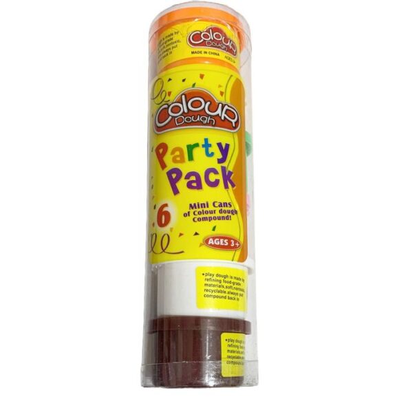 colour dough playdough 6pcs