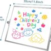 Kids Whiteboard  White 20*30 Cm + Accessories