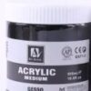 Acryl medium gesso 500 ml Black
