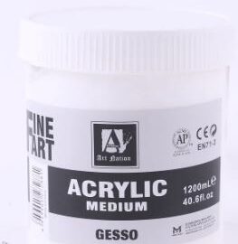 Acryl medium gesso 500 ml white