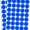 PACK OF Blue  LABEL 12mm