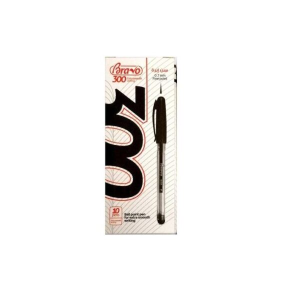 Ball Pen Bravo 300-10pen black