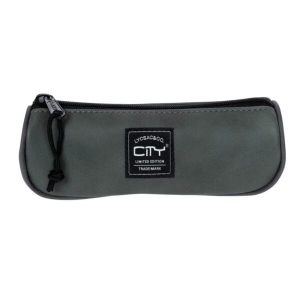 Barrel Case City Leatherlike Gray CL27499