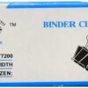 Binder Clips Black Set 12pcs 12mm