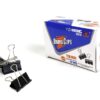 Binder Clips Black Set 12pcs 51 mm