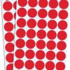 PACK OF RED LABEL 12mm