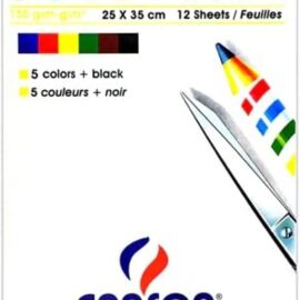 Canson colored sketchbook 12 sheets 150gsm 25x35