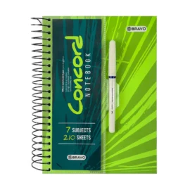 Concord Notebook With Pen B5 - Green