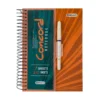 Concord Notebook With Pen B5 - Orange