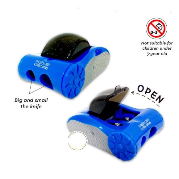 Cute Car Shape Sharpener Double Hole