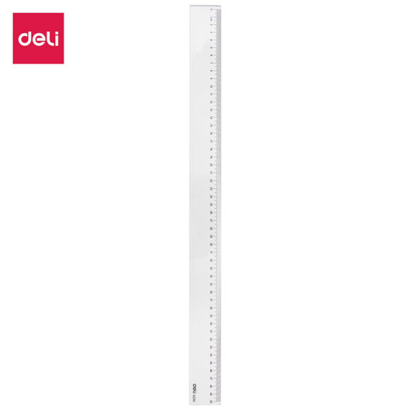 Deli Ruler 50Cm Transparent