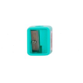 Deli one-hole pencil sharpener neon
