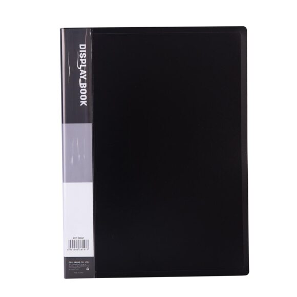 Display Book, 100 Pockets, A4 black