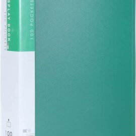 Display Book,100 Pockets, A4 green