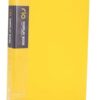 Display Book, 100 Pockets, A4   yellow