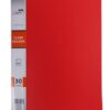 Display Book, 30 Pockets, A4  red