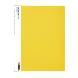 Display Book, 60 Pockets, A4   yellow