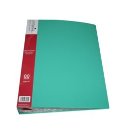 Display Book,80 Pockets, A4 green