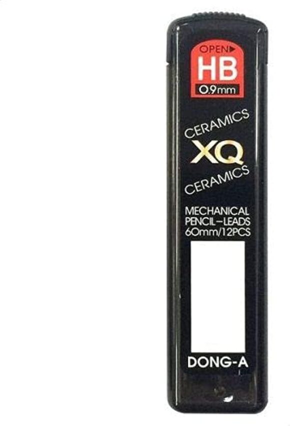 Dong-A Mechanical Pencil Leads Refill, 0.9 mm - HB