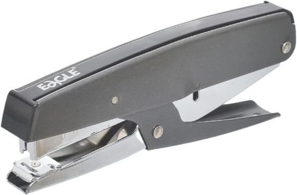 Eagle Plier Stapler With  Capacity  Silver Black