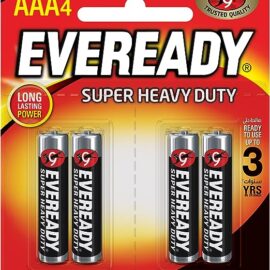 Eveready Super Heavy Duty Battery, Size D, Pack of 2 Blister Card