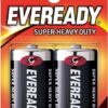 Eveready Super Heavy Duty Battery, Size 9 Volt