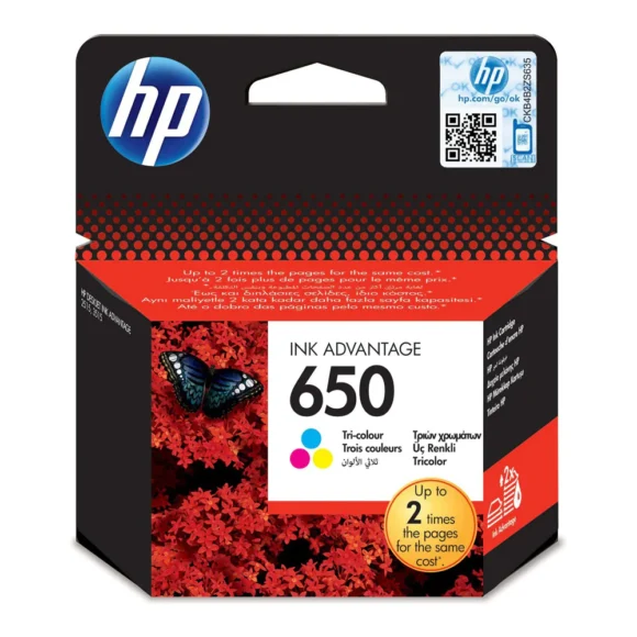 HP 650 Color Ink
