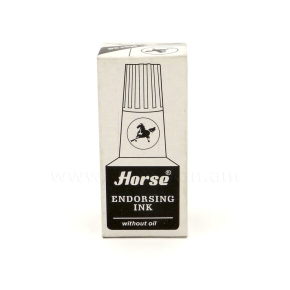 Horse ink black