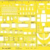 Jinsihou Plastic Architectural Furniture Drawing Template 1:50