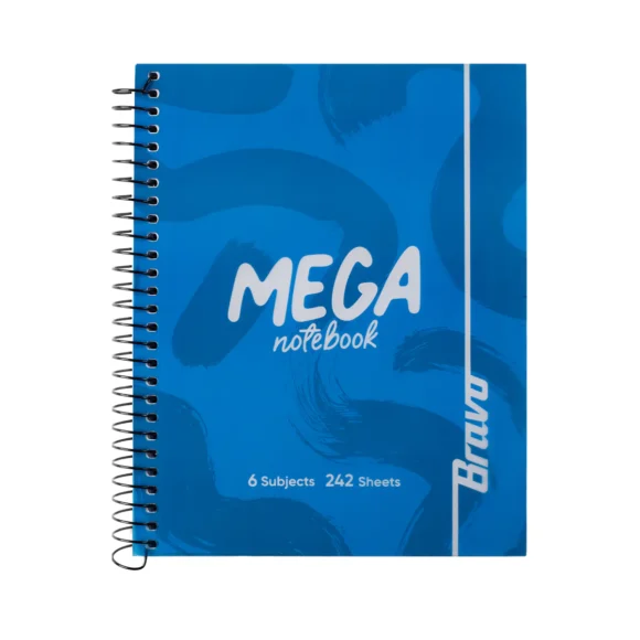 New Mega Notebook Large - Blue LE