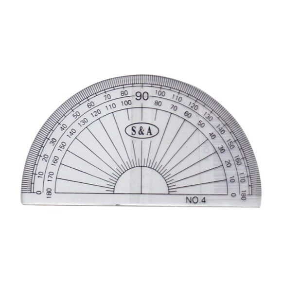 Protractor 10 cm 180? No.4