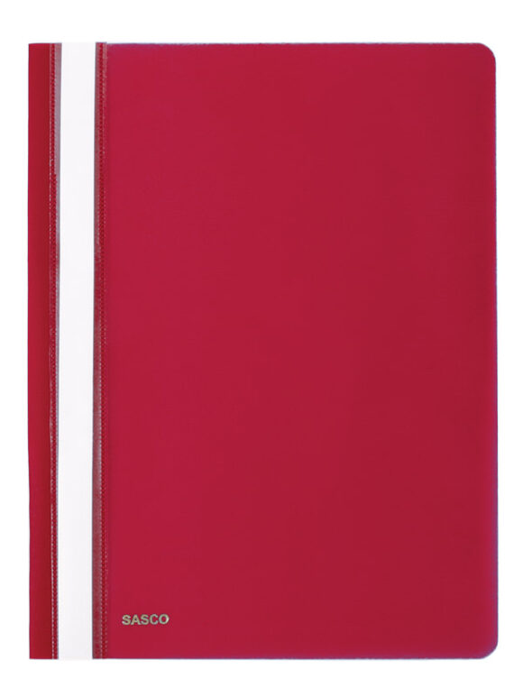 A4 plastic files - Red pack of 12