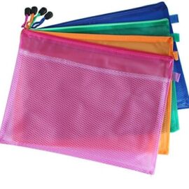 Soft Zipper File Bag size- A3