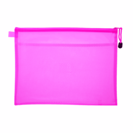 Soft Zipper File Bag size- A4