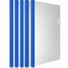 Waterproof Pull The Pole Clip File Folder Plastic Insert Pages Thicken medium 1 pcs