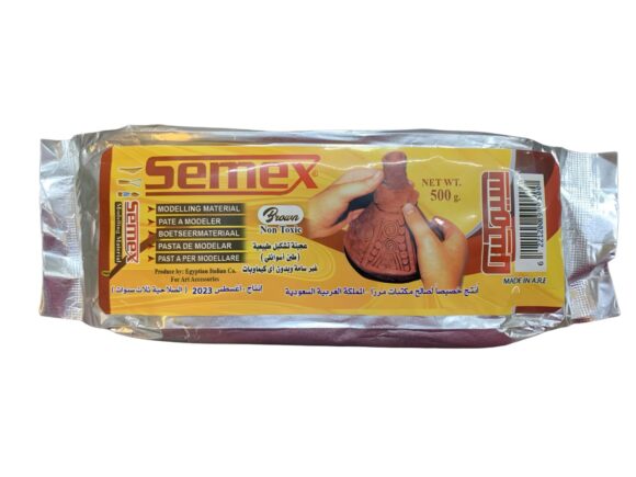 Semex Aswan Modelling Clay Brown - 500 Gm