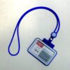 Lanyard ID Holder Blue