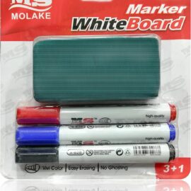 Whiteboard Markers set with eraser