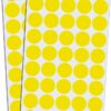 PACK OF YELLOW  LABEL 12mm
