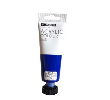 Acrylic Paint Colour - Phthalo Blue 75 ml tube