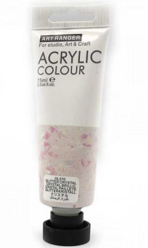 Acrylic Paint GLITTER CRYSTALColour-75 ml tube
