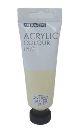 Acrylic Paint light Yellow Colour-75 ml tube