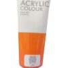 Acrylic Paint Orange Colour-75 ml tube