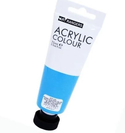 Acrylic Paint Pear.Blue Colour-75 ml tube