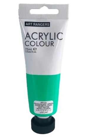 Acrylic Paint Pear.Green Colour-75 ml tube