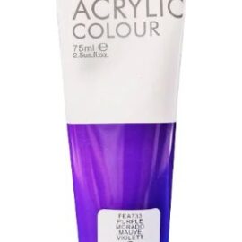Acrylic Paint Purple Colour-75 ml tube