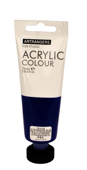 Acrylic Paint Ultramarine Blue Colour-75 ml tube