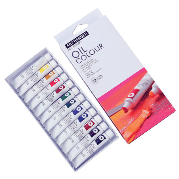 ART RANGER OIL COLOUR SET 12 12 ml