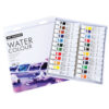 ART RANGER WATERCOLOUR SET 24 12 ml